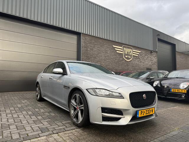 Jaguar XF 2.0d Portfolio | 2E EIGENAAR | 12MND GARANTIE | DEALER ONDERHOUDEN | LED | AUTOMAAT | CARPLAY | NAVI | LEDER | MERIDIAN |