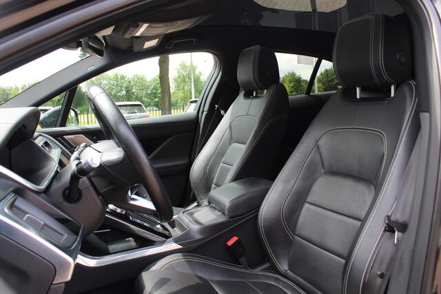 Jaguar i-Pace EV400 HSE 90 kWh / Trekhaak / Panoramadak / 360Camera / Head-up / Luchtvering / Meridian / Keyless / 20'' / Leder / Navigatie / Stoelverwarming