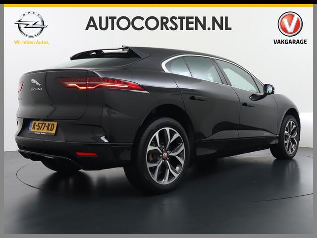 Jaguar i-Pace EV320 SE 90kWh SOH 95,5% AWD Leder Panoramadak Meridian(TM) Hifi Memory Navi Ecc 3D-Surround Camera Cruise Control Business Pack Apple Carplay Android Auto Stoel+Stuur+Voorruitverwarming Led Origineel Nederlandse Auto Nieuwprijs ¤76.050,-