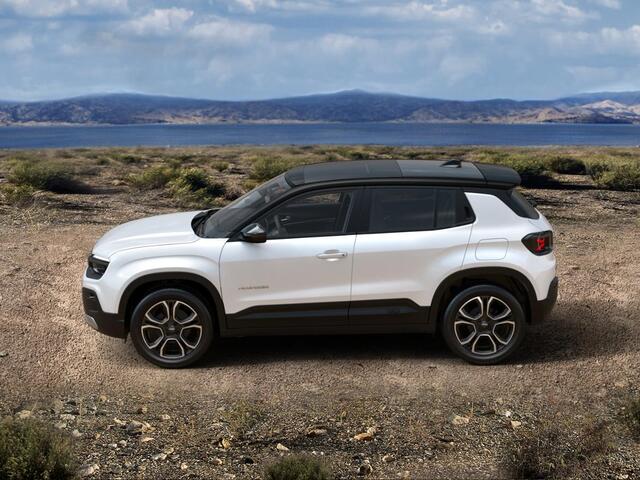 Jeep Avenger Summit 54 kWh | Schuif/Kanteldak | Leder&Winter Pack | Warmtepomp | Info&Convenience Pack