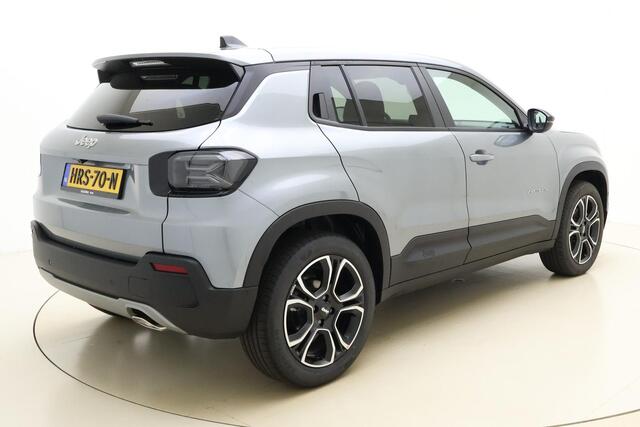 Jeep Avenger 1.2 e-Hybrid Summit | DEMO | LED Projector koplampen | Navigatie | Camera | Sfeerverlichting | 18'' lichtmetalen velgen | JBL Audio | Getint glas | Keyless