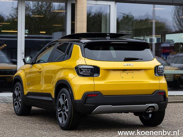 Jeep Avenger 1.2 E-Hybrid SUMMIT Auto. PANO / LEER / ENTERTAINMENT PACK