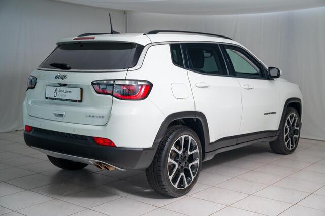 Jeep COMPASS 1.3T Limited zeer luxe, automaat, All season banden, hoge instap, camera achter, parkeersensoren voor en achter, elektrisch verstelbare stoelen, Apple CarPlay, Android Auto
