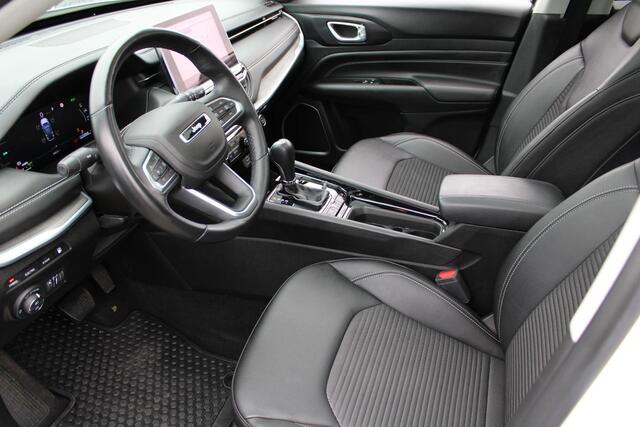 Jeep COMPASS 4xe 190 Plug-in Hybrid Electric Limited Lease Ed. 360-CAMERA CARPLAY PANO DAB HALFLEER 19"LMV ELEK.LAADKLEP 4WD NAVI GSM-LADER CRUISE CLIMA