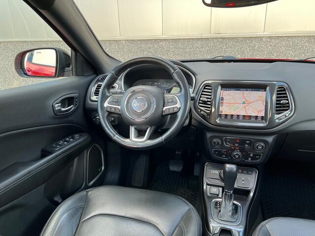 Jeep COMPASS 4xe 240pk/Phev-Hybrid/Pano-dak/Colorado Red/Trekhaak/Leder/Camera
