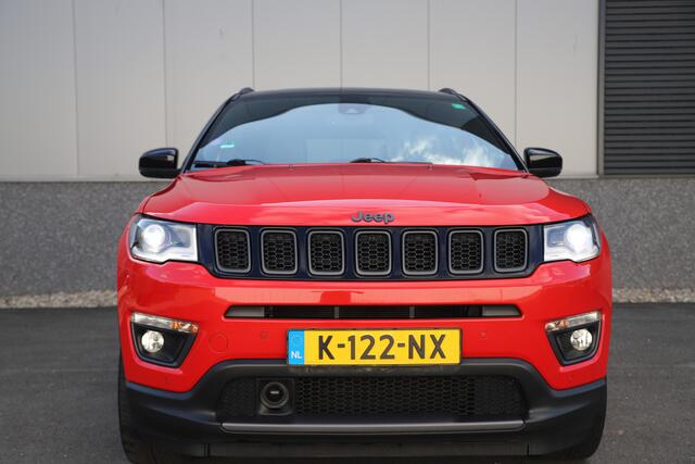 Jeep COMPASS 4xe 240pk/Phev-Hybrid/Pano-dak/Colorado Red/Trekhaak/Leder/Camera