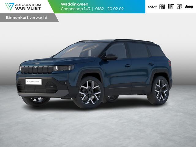 Jeep COMPASS First Edition 74 kWh | Adapt. Cruise | Camera | Carplay | 20" | Elektr. A-Klep | Navi | Winter Pack