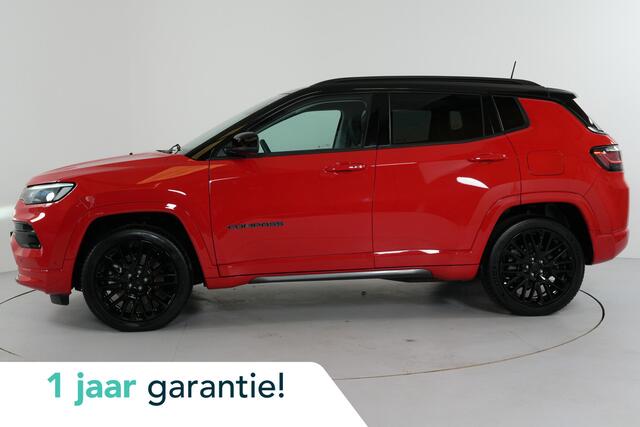 Jeep COMPASS 4xe 240pk Plug-in Hybrid Electric S | Alpine | Leer | 19" | Camera 360° | Leer | Memory | Adaptive | Dodehoek | Inparkeer |