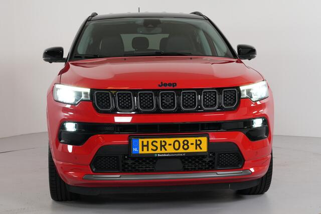 Jeep COMPASS 4xe 240pk Plug-in Hybrid Electric S | Alpine | Leer | 19" | Camera 360° | Leer | Memory | Adaptive | Dodehoek | Inparkeer |