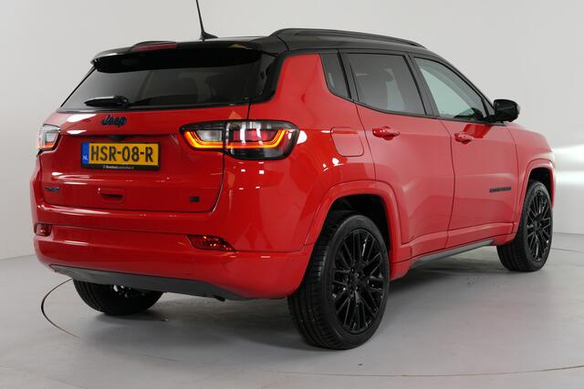 Jeep COMPASS 4xe 240pk Plug-in Hybrid Electric S | Alpine | Leer | 19" | Camera 360° | Leer | Memory | Adaptive | Dodehoek | Inparkeer |