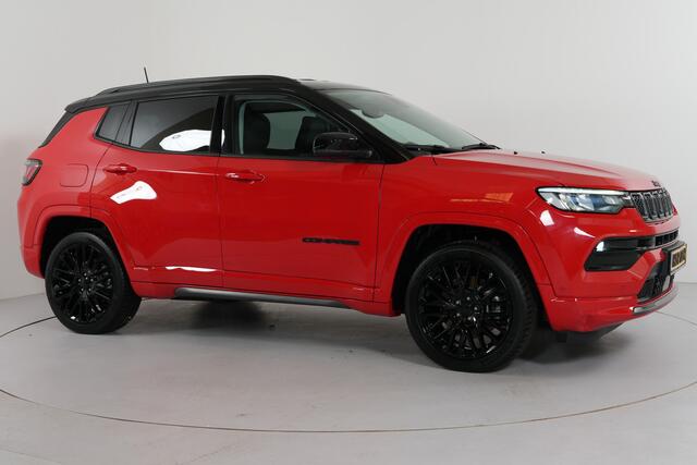 Jeep COMPASS 4xe 240pk Plug-in Hybrid Electric S | Alpine | Leer | 19" | Camera 360° | Leer | Memory | Adaptive | Dodehoek | Inparkeer |