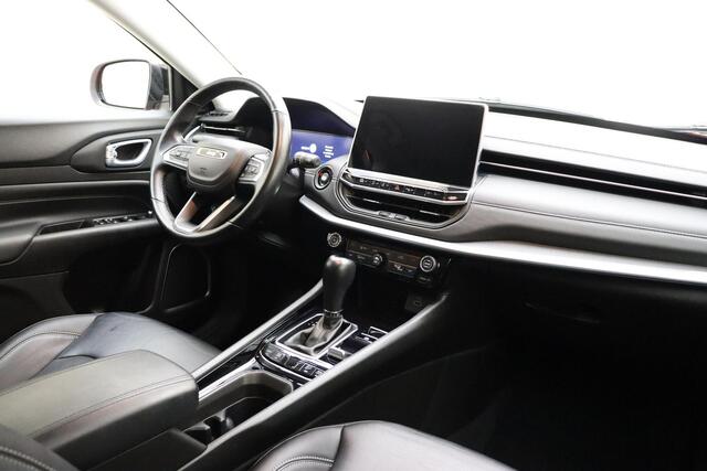 Jeep COMPASS 4xe 240 Plug-in Hybrid Electric S Automaat | Lederen bekleding | Navigatie | Stoel & Stuurverwarming | Climate control | Zwart dak | Extra getint glas | Parkeersensoren