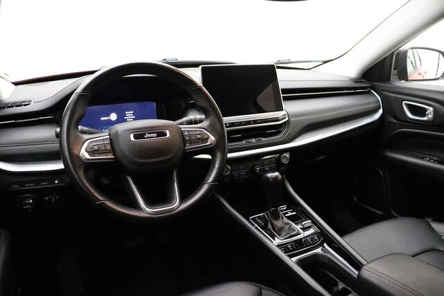 Jeep COMPASS 4xe 240 Plug-in Hybrid Electric S Automaat | Lederen bekleding | Navigatie | Stoel & Stuurverwarming | Climate control | Zwart dak | Extra getint glas | Parkeersensoren