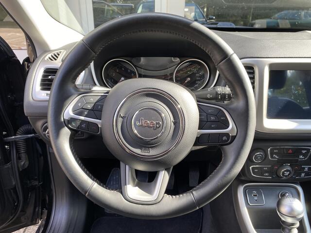 Jeep COMPASS 1.4 MultiAir Longitude Navi/Achteruitrijcamer./Deellederen bekleding/Cruise contr./Airco/Hoogte verst.b. voorstoelen/Led verl./*Lederern multifunct. stuur/Parkeerenes./Elektr. verstb. spiegels/Mistlampen Adaptief v