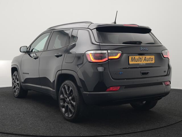 Jeep COMPASS 4xe 240 Plug-in Hybrid Electric S Plug In Hybrid 240pk Dealer O.H PHEV | Lederen Sportstoelen Memory & Verwarmd | Camera | Navigatie | Blis | Keyless | Stuur Verwarmd | Cruise Control | DAB |