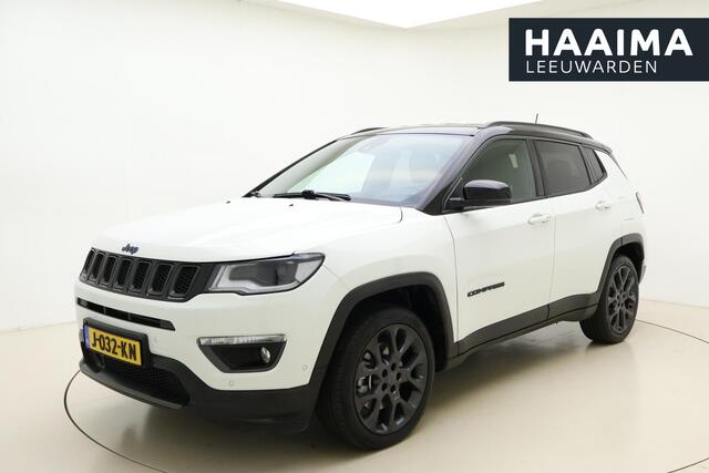 Jeep COMPASS 4xe 240 Plug-in Hybrid Electric S Automaat | Navigatie | Trekhaak | Climate control | Stoel & Stuurverwarming | Keyless | Zwart dak | Camera
