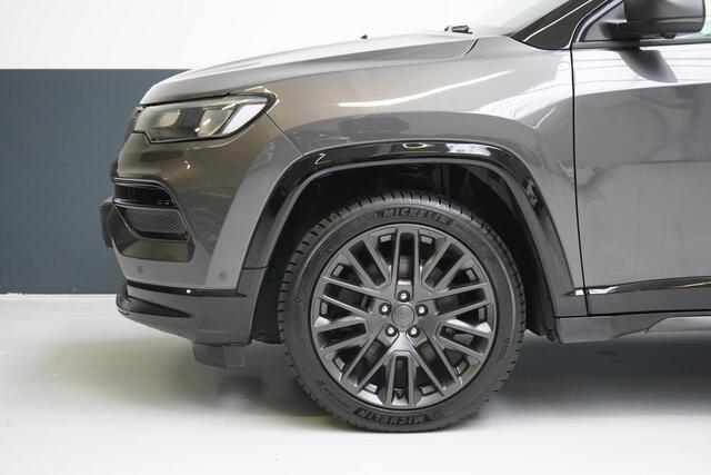 Jeep COMPASS 4xe 240 Plug-in Hybrid Electric S | Panoramadak | Trekhaak | Memory | Leder | Stuurwielverwarming