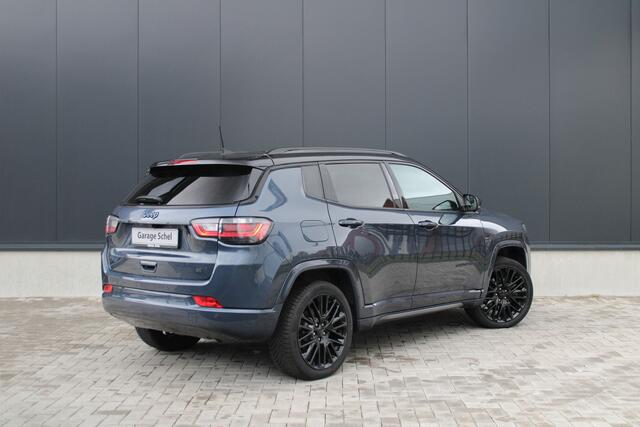 Jeep COMPASS 4xe 240 Plug-in Hybrid Electric S - Leder - ACC - 360 camera - Navi - Blind Spot - LED - Stoel-stuurverwarming - Rijklaar