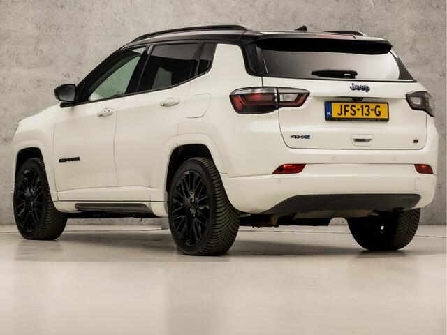 Jeep COMPASS 4xe 240 Plug-in Hybrid Electric S Automaat 240Pk (GROOT NAVI, APPLE CARPLAY, CAMERA, LEDER, ELEKTRISCHE STOELEN, CRUISE, CLIMATE, NIEUWE APK, NIEUWSTAAT)