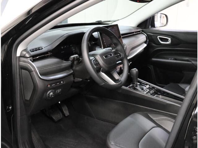 Jeep COMPASS 4xe 240PK Plug-in Hybrid Electric Upland 4x4 | AUTOMAAT | AppleCarPlay/AndroidAuto | Adaptive Cruise Control | Stoel/Stuurverwarming/Verkoeling | 360'Camera | LEER | Keyless | Isofix | Privacy Glass | Parkeersensoren | Electrische achterklep |