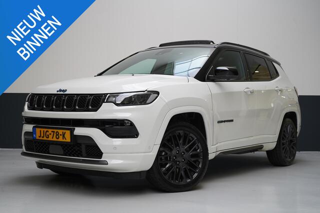 Jeep COMPASS 4xe 240 Plug-in Hybrid S | Panoramadak | Trekhaak | Leder | Alpine Sound | Memory