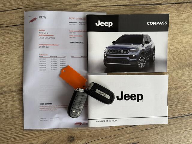 Jeep COMPASS 4xe 190 Plug-in Hybrid Electric Limited Lease Ed. GRATIS Afleverpakket! | Achteruitrijcamera | Cruise Control Adaptief |
