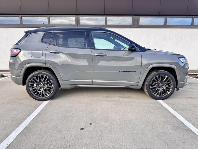 Jeep COMPASS 4xe 240 Plug-in Hybrid Electric S | Sting Gray | Leer | Navi | 1ste Eig. | lage km stand | | Winterset 18"meerprijs zie foto's | % Bovag Occasion Partner %