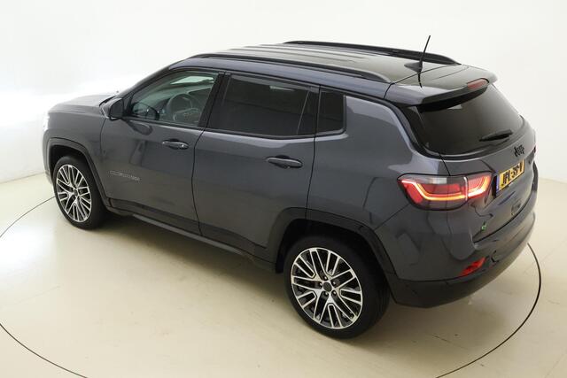 Jeep COMPASS 4xe 240pk Automaat Plug-in Hybrid Electric S | Climate control | Camera | Keyless | Lederen bekleding | Stoel & Stuurverwarming | Lichtmetalen velgen