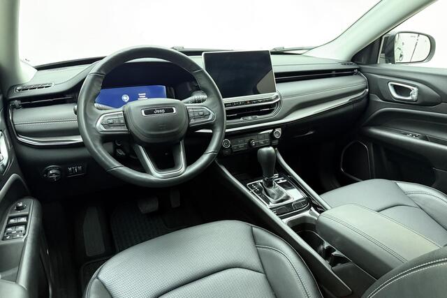 Jeep COMPASS 1.5T e-Hybrid S Automaat | Navigatie | Lederen bekleding | Stoel & Stuurverwarming | Keylee | Camera | Lichtmetalen velgen | Extra getint glas