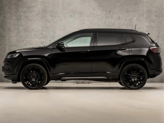 Jeep COMPASS 4xe 240 Plug-in Hybrid Electric S 240Pk Automaat (VIRTUAL COCKPIT, APPLE CARPLAY, GROOT NAVI, STUUR/STOELVERWARMING, LEDEREN SPORTSTOELEN, CAMERA, ADAPTIVE CRUISE, GETINT GLAS, NIEUWSTAAT)