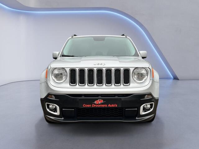 Jeep RENEGADE 1.4 MultiAir Limited AWD 160PK Leder, 17"LM, Camera, Apple Carplay, Elektr, Ramen V+A, Bluetooth, Cruise Control, Climate Control (MET GARANTIE*)