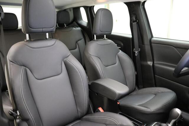 Jeep RENEGADE 1.5T e-Hybrid Automaat | Navigatie | Glazen Schuif/kanteldak | Lederen bekleding | Camera | Lichtmetalen velgen black | Dakrails