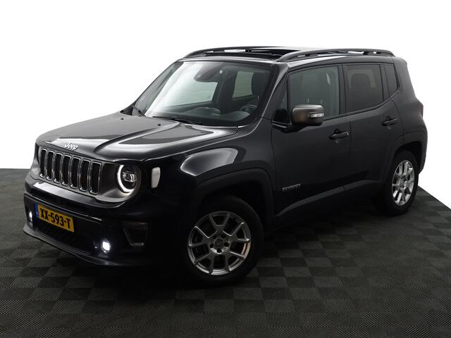 Jeep RENEGADE 1.3T 151pk Freedom Aut- Panoramadak, Stuur/Stoelverwarming, Leder Interieur, Ada Cruise, Xenon Led