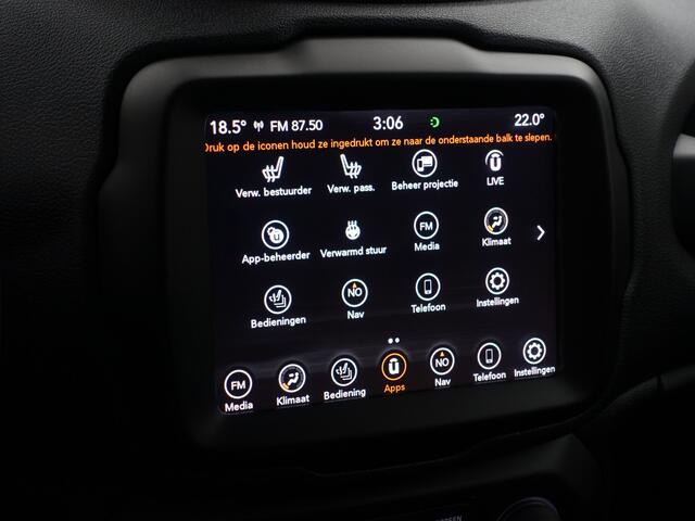 Jeep RENEGADE 1.3T 151pk Freedom Aut- Panoramadak, Stuur/Stoelverwarming, Leder Interieur, Ada Cruise, Xenon Led