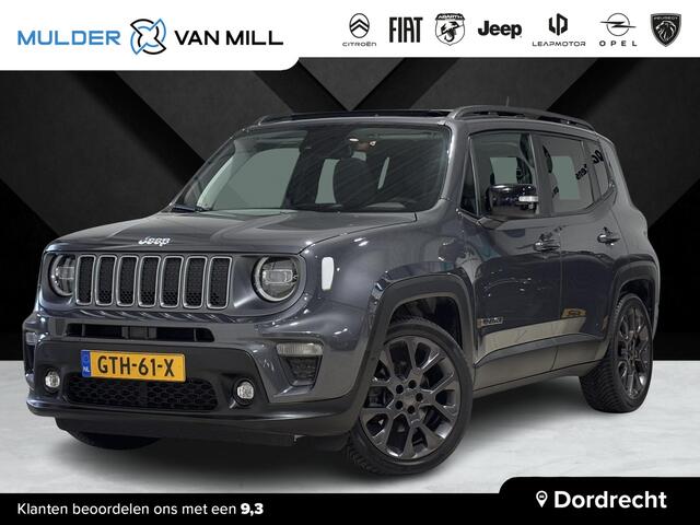 Jeep RENEGADE 1.5 Turbo e-Hybrid S 130pk | SCHUIF/KANTELDAK | LEDER | NAVI | CAMERA | STOEL+STUURVERW. | KEYLESS ENTRY | ADAPTIVE CRUISE | FULL-LED KOPLAMPEN |