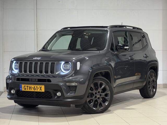 Jeep RENEGADE 1.5 Turbo e-Hybrid S 130pk | SCHUIF/KANTELDAK | LEDER | NAVI | CAMERA | STOEL+STUURVERW. | KEYLESS ENTRY | ADAPTIVE CRUISE | FULL-LED KOPLAMPEN |