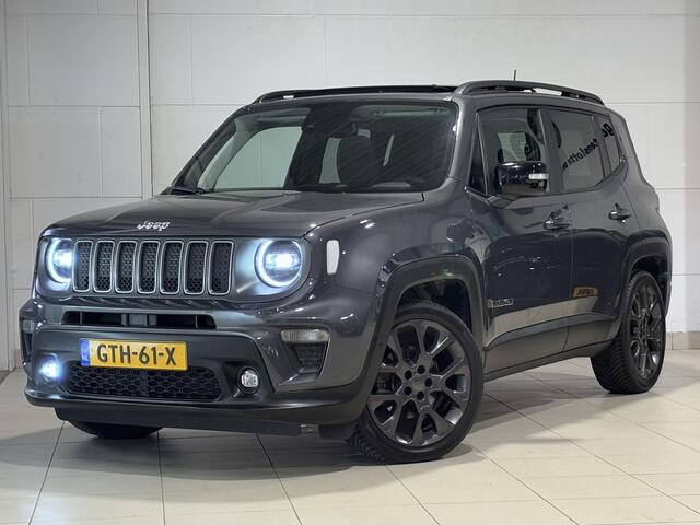 Jeep RENEGADE 1.5 Turbo e-Hybrid S 130pk | SCHUIF/KANTELDAK | LEDER | NAVI | CAMERA | STOEL+STUURVERW. | KEYLESS ENTRY | ADAPTIVE CRUISE | FULL-LED KOPLAMPEN |