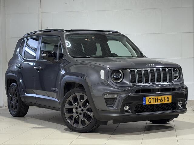 Jeep RENEGADE 1.5 Turbo e-Hybrid S 130pk | SCHUIF/KANTELDAK | LEDER | NAVI | CAMERA | STOEL+STUURVERW. | KEYLESS ENTRY | ADAPTIVE CRUISE | FULL-LED KOPLAMPEN |