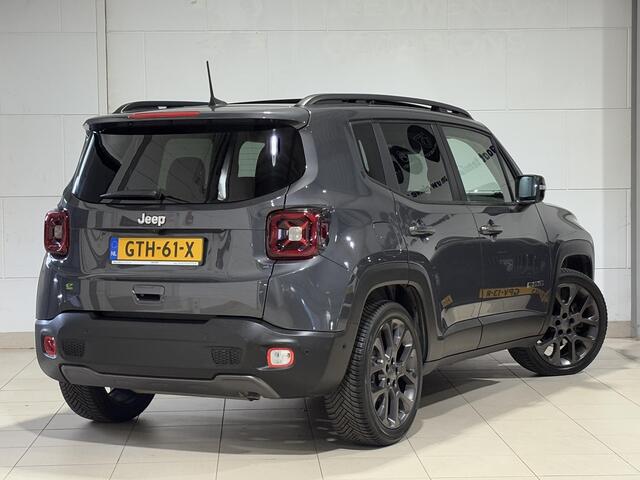 Jeep RENEGADE 1.5 Turbo e-Hybrid S 130pk | SCHUIF/KANTELDAK | LEDER | NAVI | CAMERA | STOEL+STUURVERW. | KEYLESS ENTRY | ADAPTIVE CRUISE | FULL-LED KOPLAMPEN |