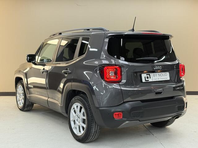 Jeep RENEGADE 1.0T Limited, 120Pk, 2018, 1ste eigenaar, Volledig leder, Climate control, Cruise control, Navigatie, Parkeersensoren, Achteruitrijcamera, LED Koplampen, DAB radio,
