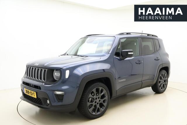 Jeep RENEGADE 1.5T e-Hybrid S Automaat | Navigatie | Climate control | Camera | Lederen bekleding | Dakrails | Keyless | Lichtmetalen velgen
