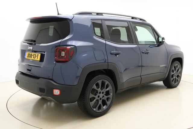 Jeep RENEGADE 1.5T e-Hybrid S Automaat | Navigatie | Climate control | Camera | Lederen bekleding | Dakrails | Keyless | Lichtmetalen velgen