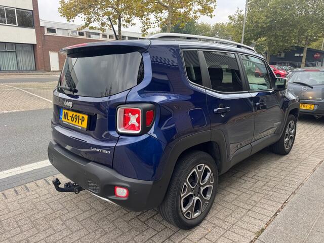 Jeep RENEGADE 1.4 MultiAir Limited AWD 170pk NL-AUTO TOP CONDITIE NAP APK