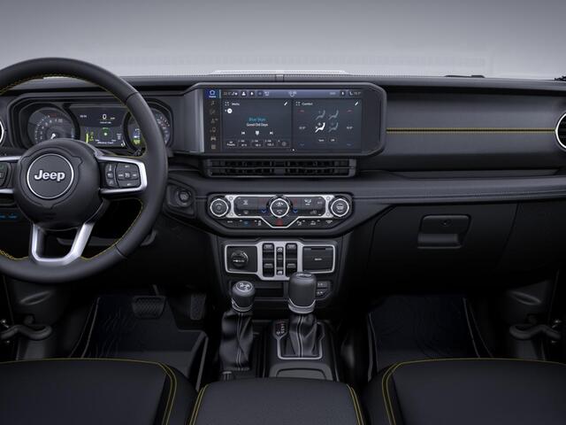 Jeep WRANGLER Unlimited 4xe 380 Sahara | MY25 | Sky One-Touch Power Soft Top | 20" met M+S banden | Geel kenteken !