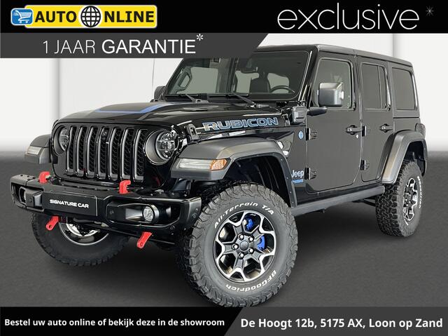 Jeep WRANGLER Unlimited 4xe 380 Rubicon ? Open Dak ? Camera ? Stoelverwarming ? Stuurverwarming ? Trekhaak ?