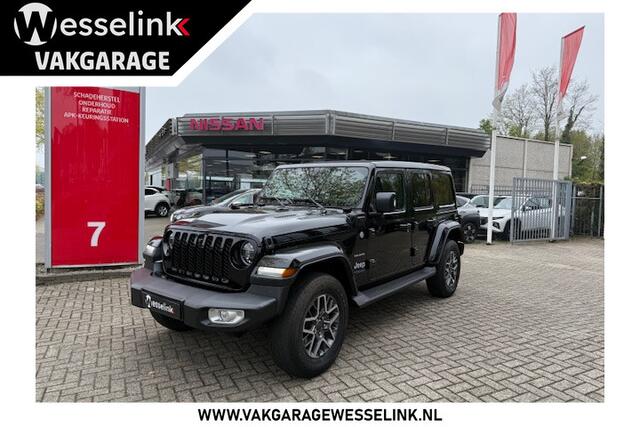 Jeep WRANGLER Unlimited 4xe 380 Sahara All-in rijklrprs | elec. vouwdak