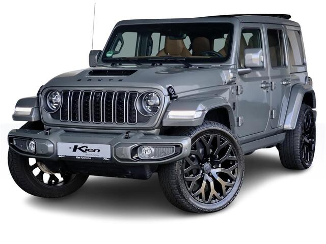 Jeep WRANGLER Brute Richmond 4xe 380 Sky Vieuw | Electric Treeplanken | Sun roof | 22 INCH |