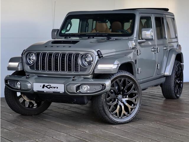 Jeep WRANGLER Brute Richmond 4xe 380 Sky Vieuw | Electric Treeplanken | Sun roof | 22 INCH |