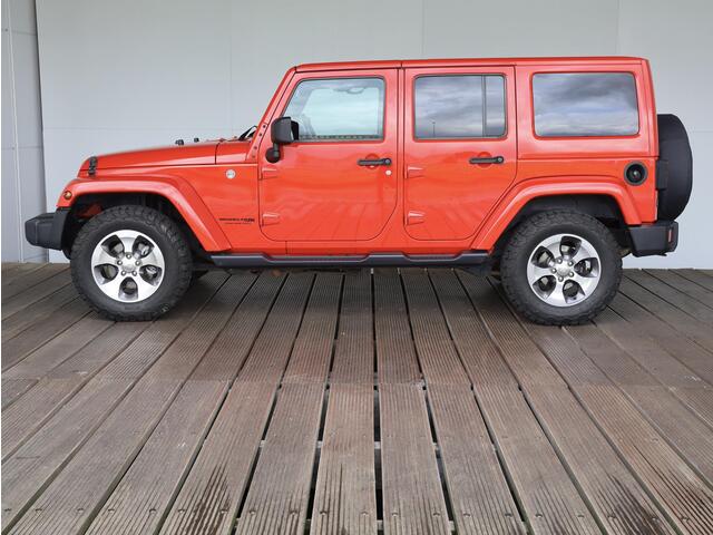 Jeep WRANGLER 2.8 CRD Sahara | Grijs kenteken | Cruise Control | 18 INCH |