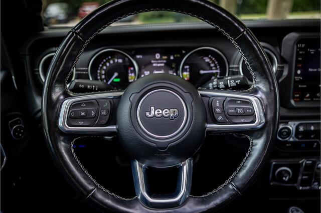 Jeep WRANGLER Unlimited 4xe 380 Overland Sky One Softtop Trekhaak Adaptive Cruise